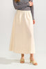 NUJUMA COTTON SKIRT  - Whitecap Gray