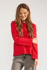 NUMARTA RELAXED FIT PULLOVER - Goji Berry