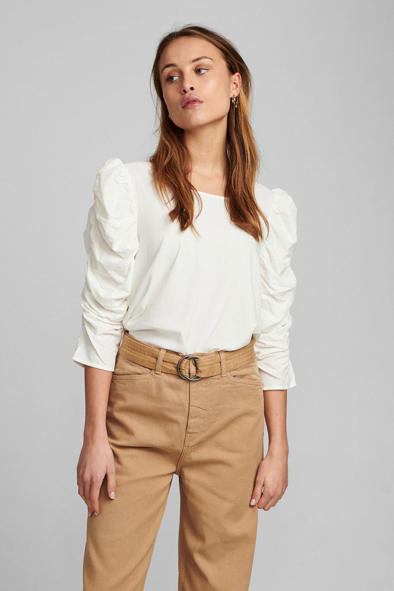 PRE-OWNED NUFIONA BLOUSE - Bright White