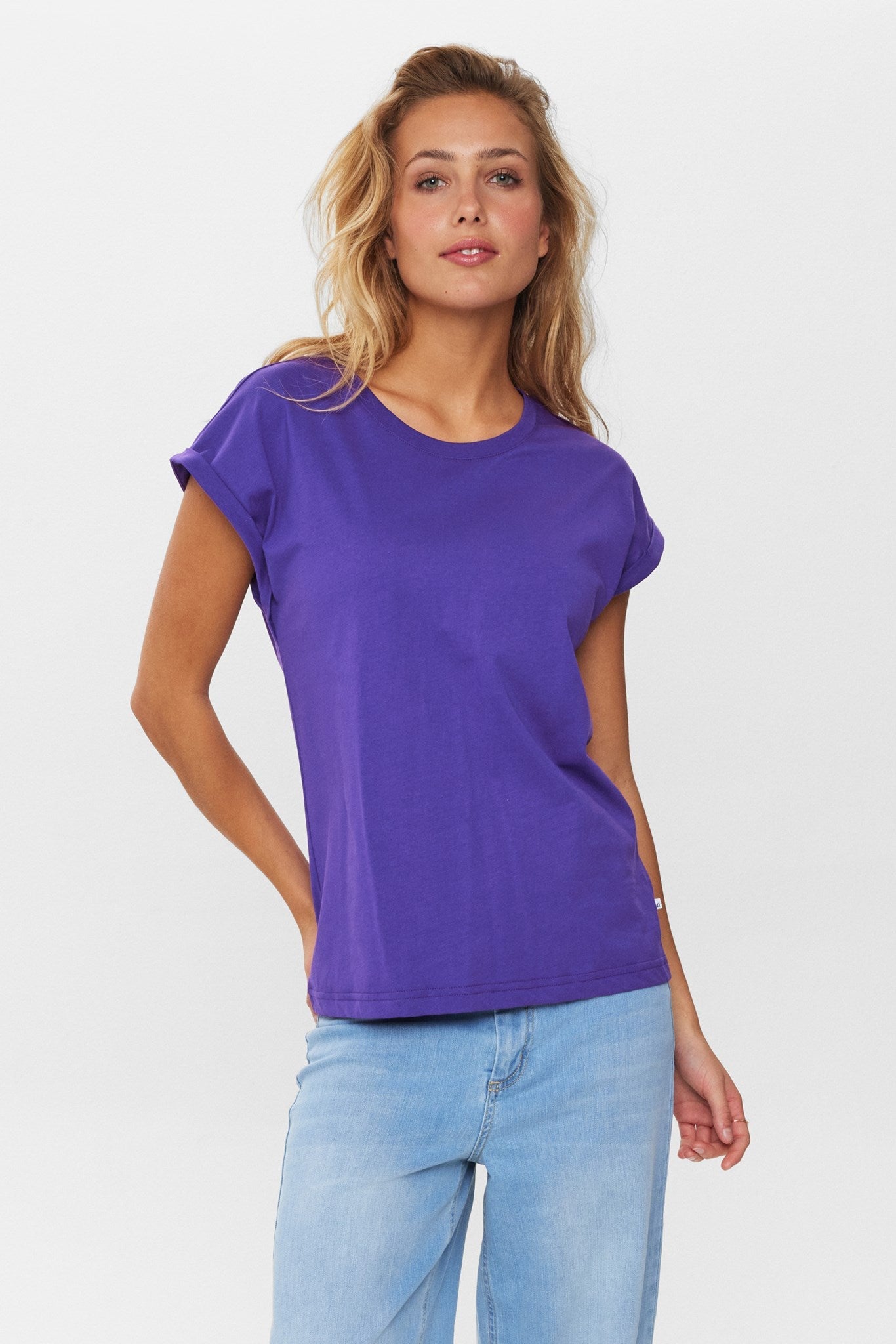 PRE-OWNED NUBEVERLY T-SHIRT - GOTS - Tillandsia Purple