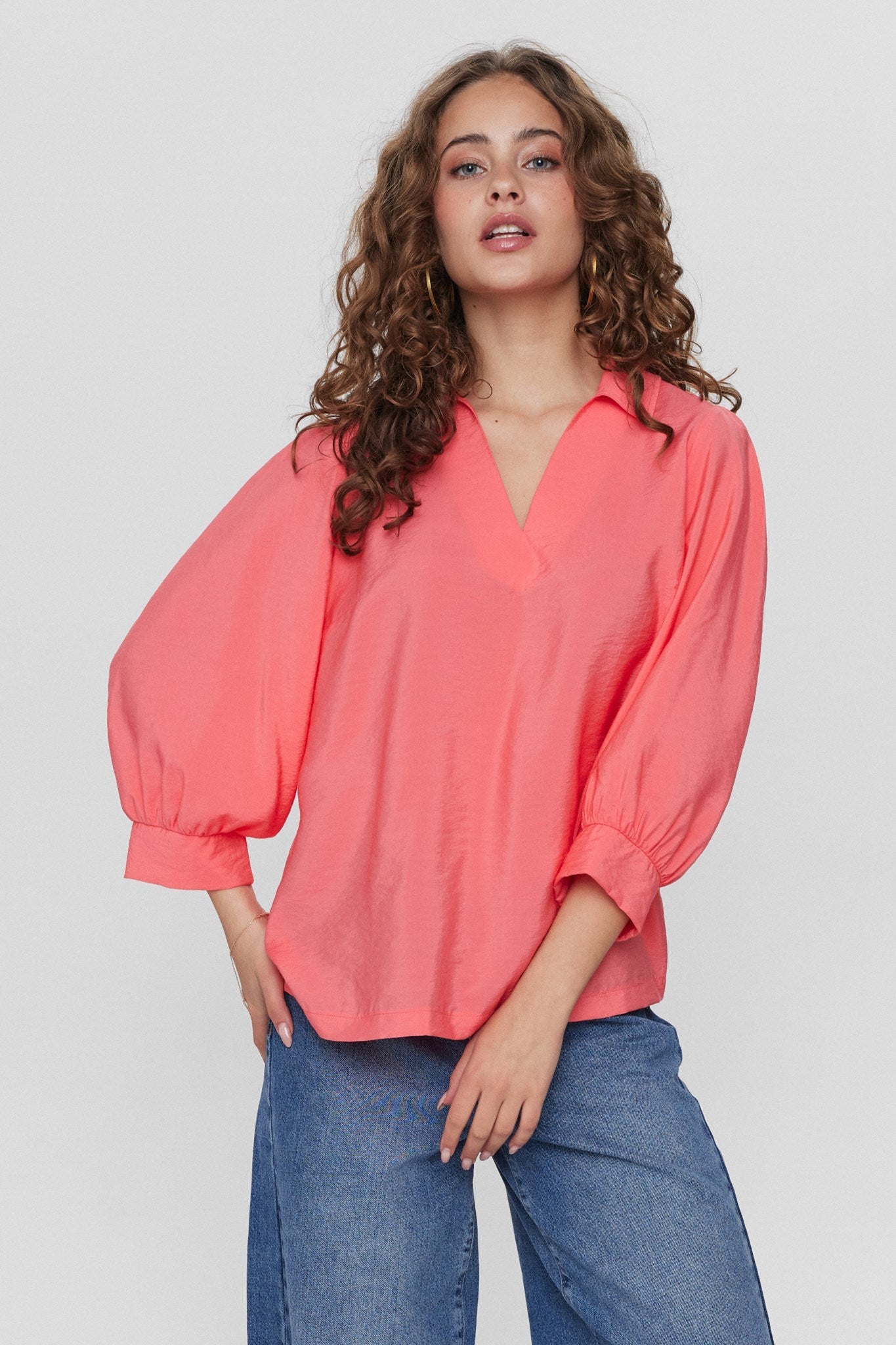 PRE-OWNED NUVILJA SHIRT  - Calypso Coral