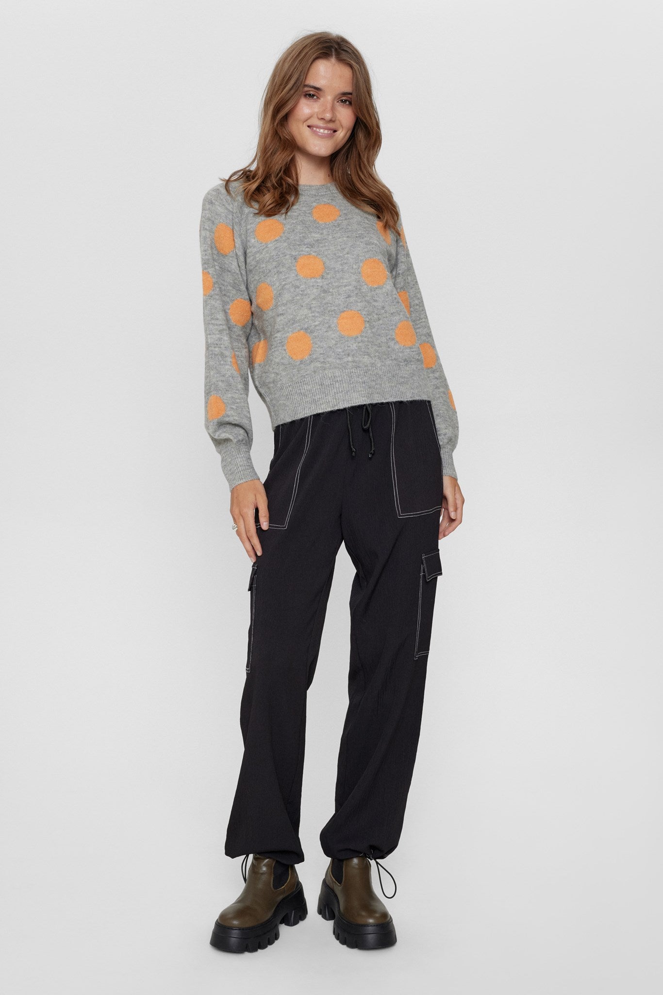 NUELLEN PULLOVER - Tangerine