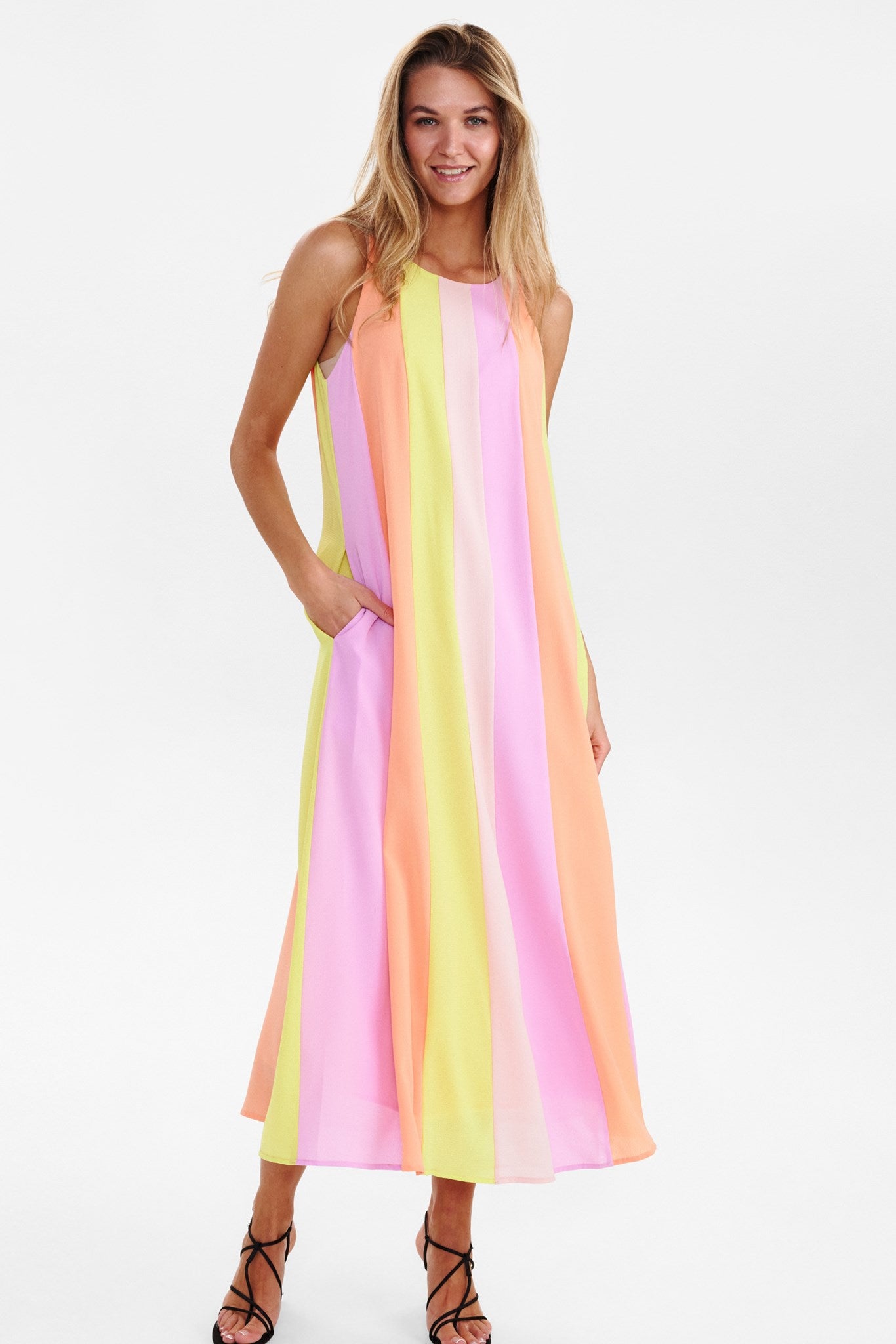 NUPENELOPE DRESS - Begonia Pink – Numph COM