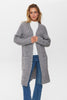 NUZINDI LONG CARDIGAN  - Storm Front Melange