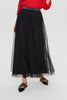 NUEA MAXI SKIRT  - Caviar