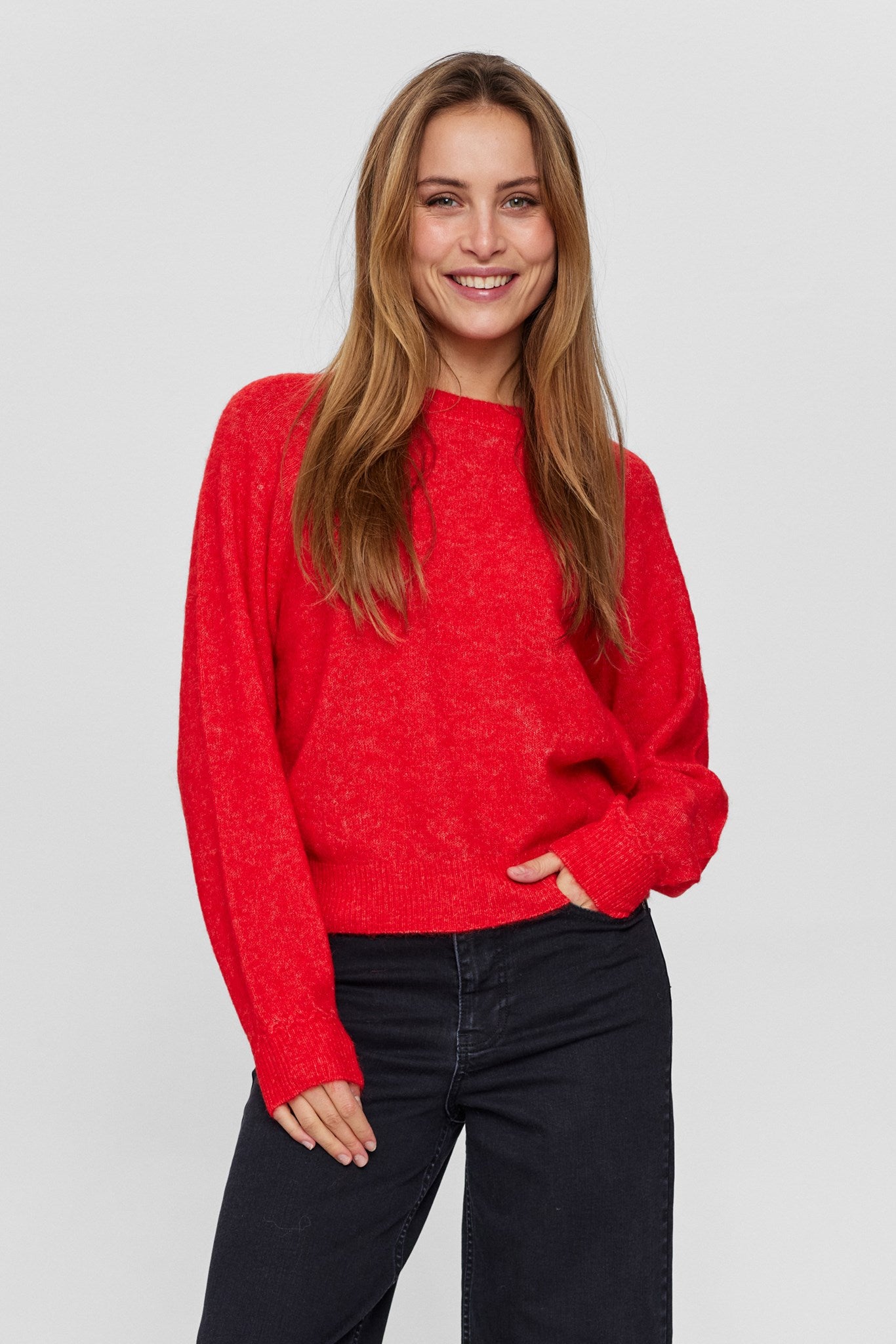 NURIETTE PULLOVER - Flame Scarlet