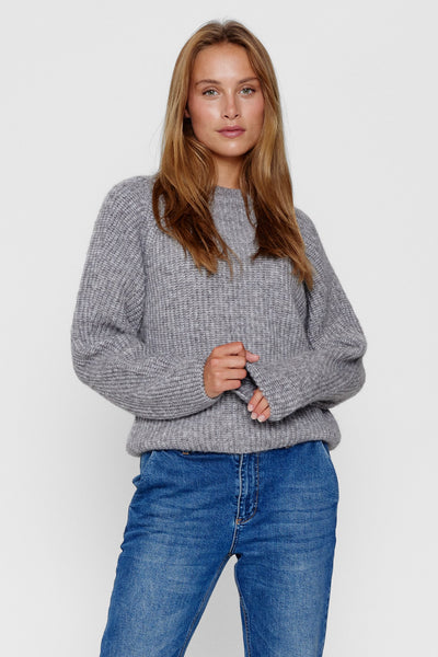 NUZINDI PULLOVER - Storm Front Melange