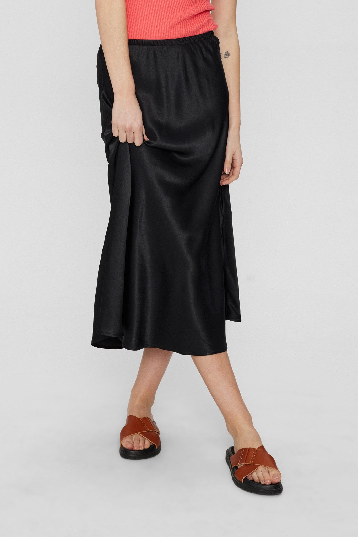 Silk long hot sale skirts online