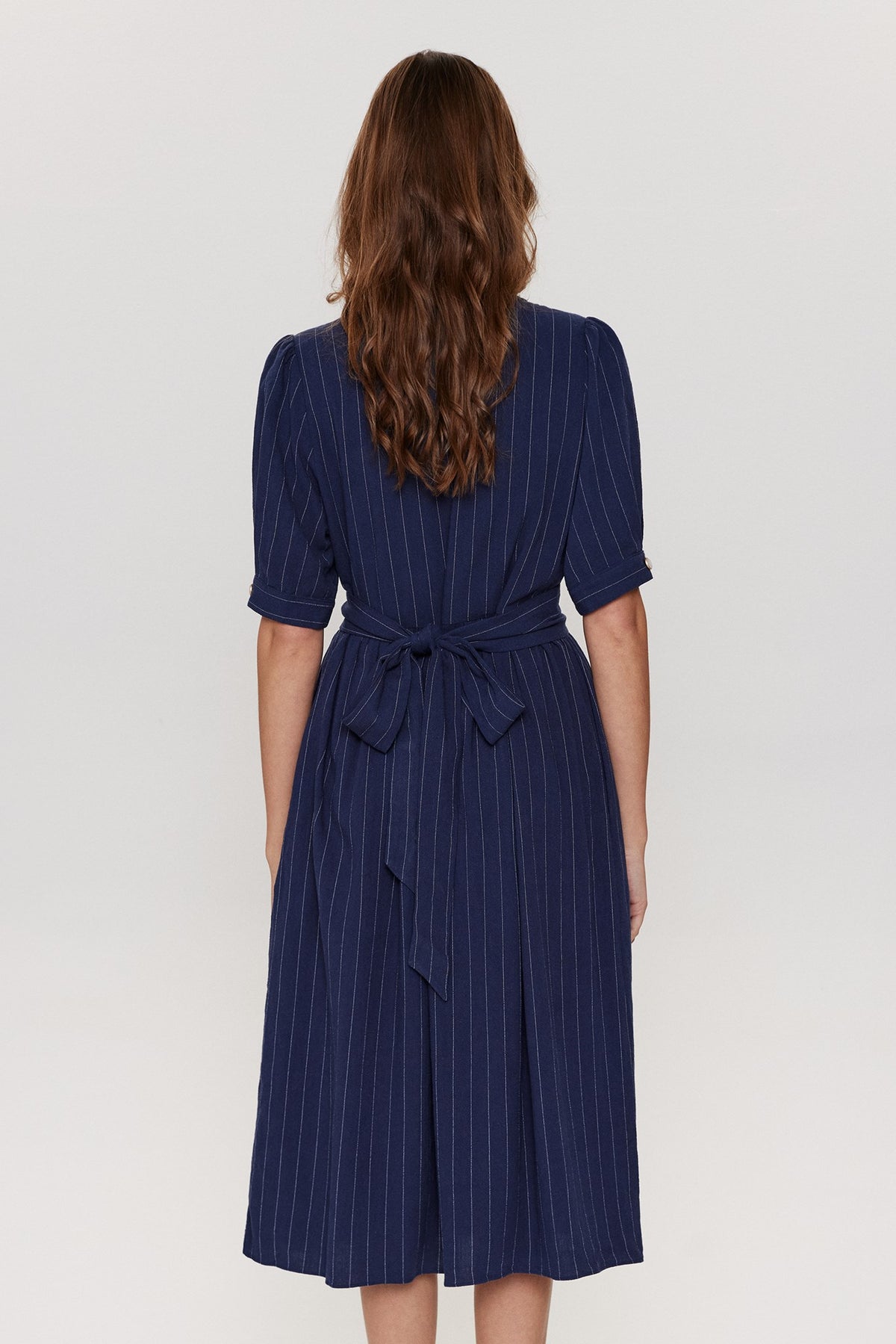 NUBELINDE DRESS - Dark Sapphire